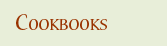 Cookbooks to use with your rolling pin