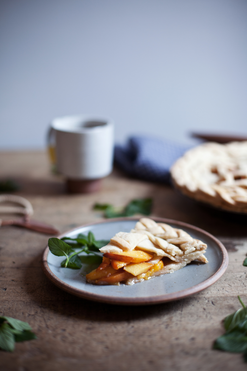 georgia peach honey pie