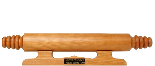 GMYIAK 2 Pcs Rolling Pin Holder, Natural Marble Rolling Pin