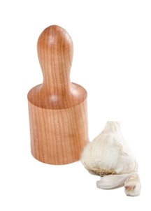 Wood Garlic Masher